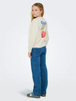 New KOGPHILEA Sweatshirt Børn Tøj·Sweatshirts