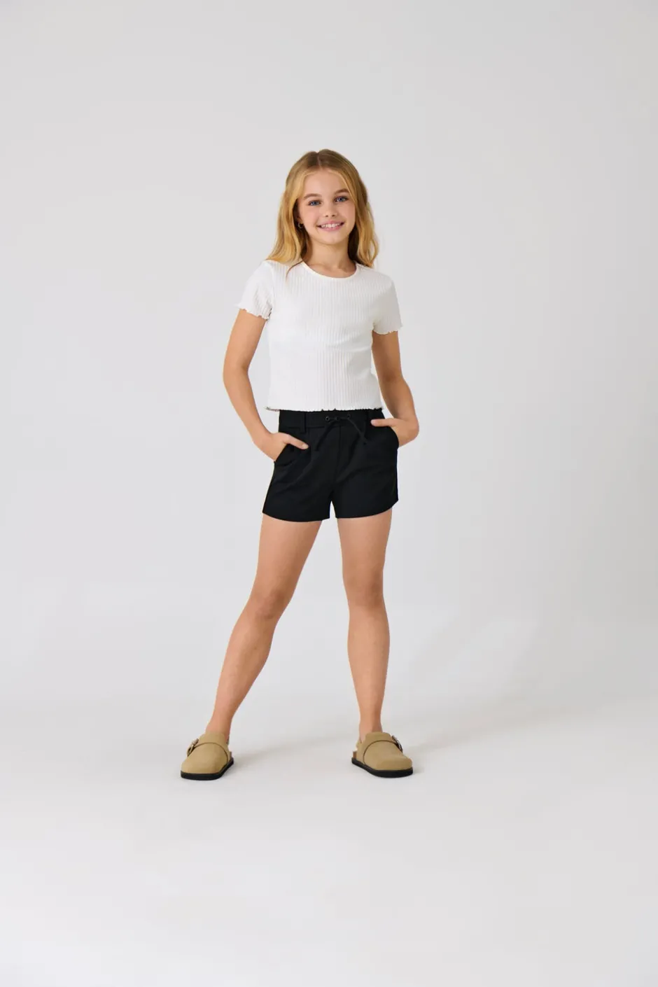 New KOGPOPTRASH Regular fit Shorts Børn Tøj·Shorts