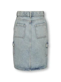 Online KOGPOSEY Denim Denim-nederdel Midinederdel Børn Tøj·Nederdele