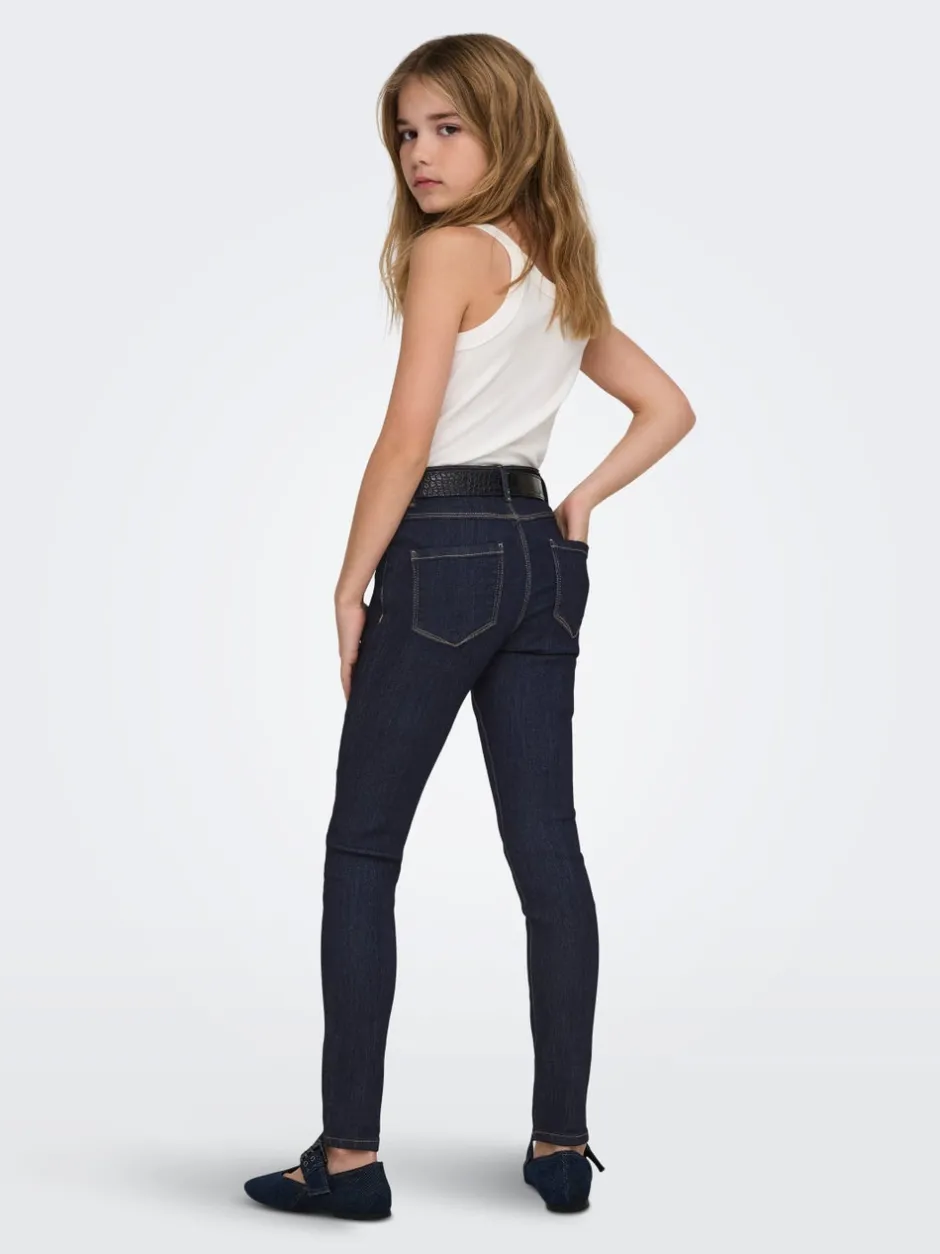 Online KOGRAIN Høj talje Skinny fit Jeans Børn Tøj·Jeans