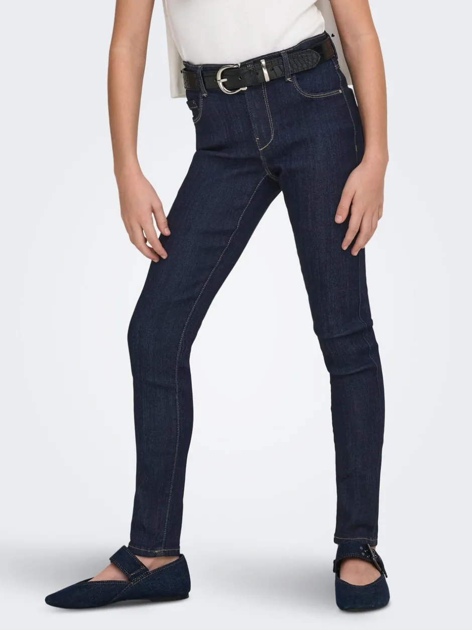 Online KOGRAIN Høj talje Skinny fit Jeans Børn Tøj·Jeans