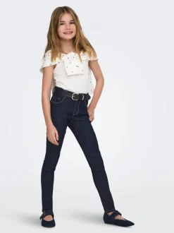 Online KOGRAIN Høj talje Skinny fit Jeans Børn Tøj·Jeans