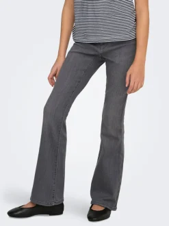 New KOGRAIN Mellemhøj talje Flared fit Jeans Børn Tøj·Jeans