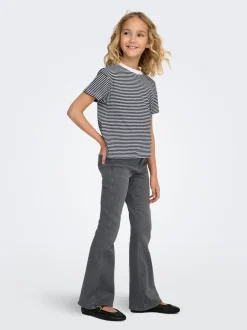 New KOGRAIN Mellemhøj talje Flared fit Jeans Børn Tøj·Jeans