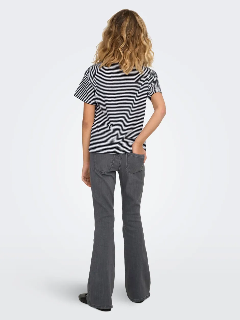New KOGRAIN Mellemhøj talje Flared fit Jeans Børn Tøj·Jeans