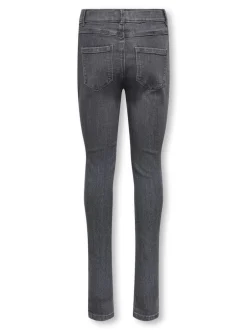 Clearance KOGRAIN Mellemhøj talje Skinny fit Ankellængde Jeans Børn Tøj·Jeans