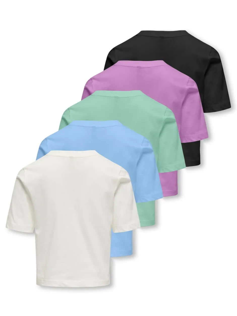 Clearance KOGREX 5-pack T-shirt Børn Tøj·Toppe
