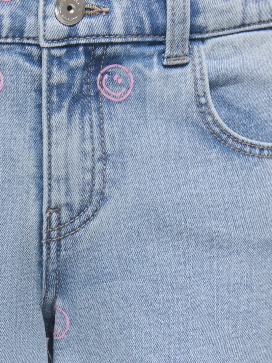 Online KOGROBYN Mid rise Straight fit Jeans Børn Tøj·Jeans