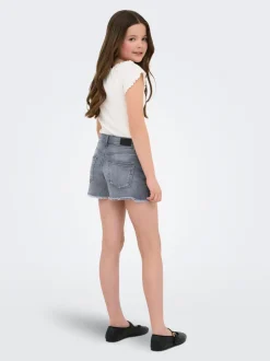 Hot KOGROBYN Straight fit Denim-shorts Børn Tøj·Shorts