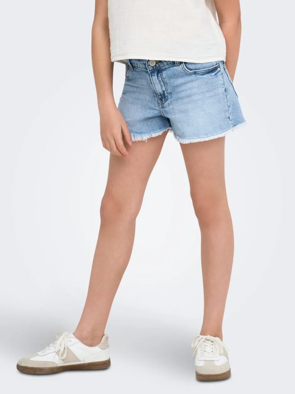 Discount KOGROBYN Straight fit Denim-shorts Børn Tøj·Shorts