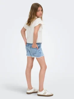 Discount KOGROBYN Straight fit Denim-shorts Børn Tøj·Shorts