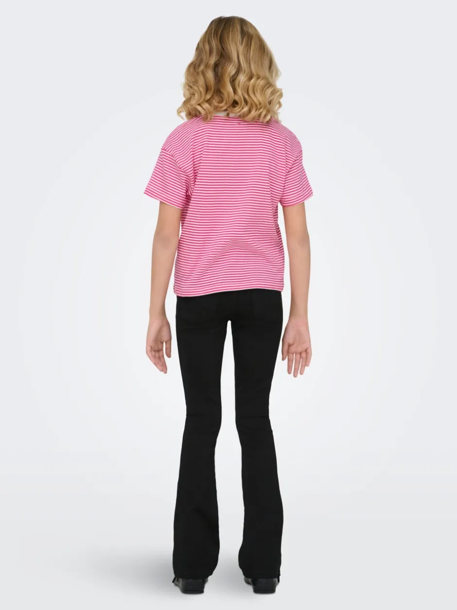 Best KOGROYAL Mellemhøj talje Flared fit Jeans Børn Tøj·Jeans