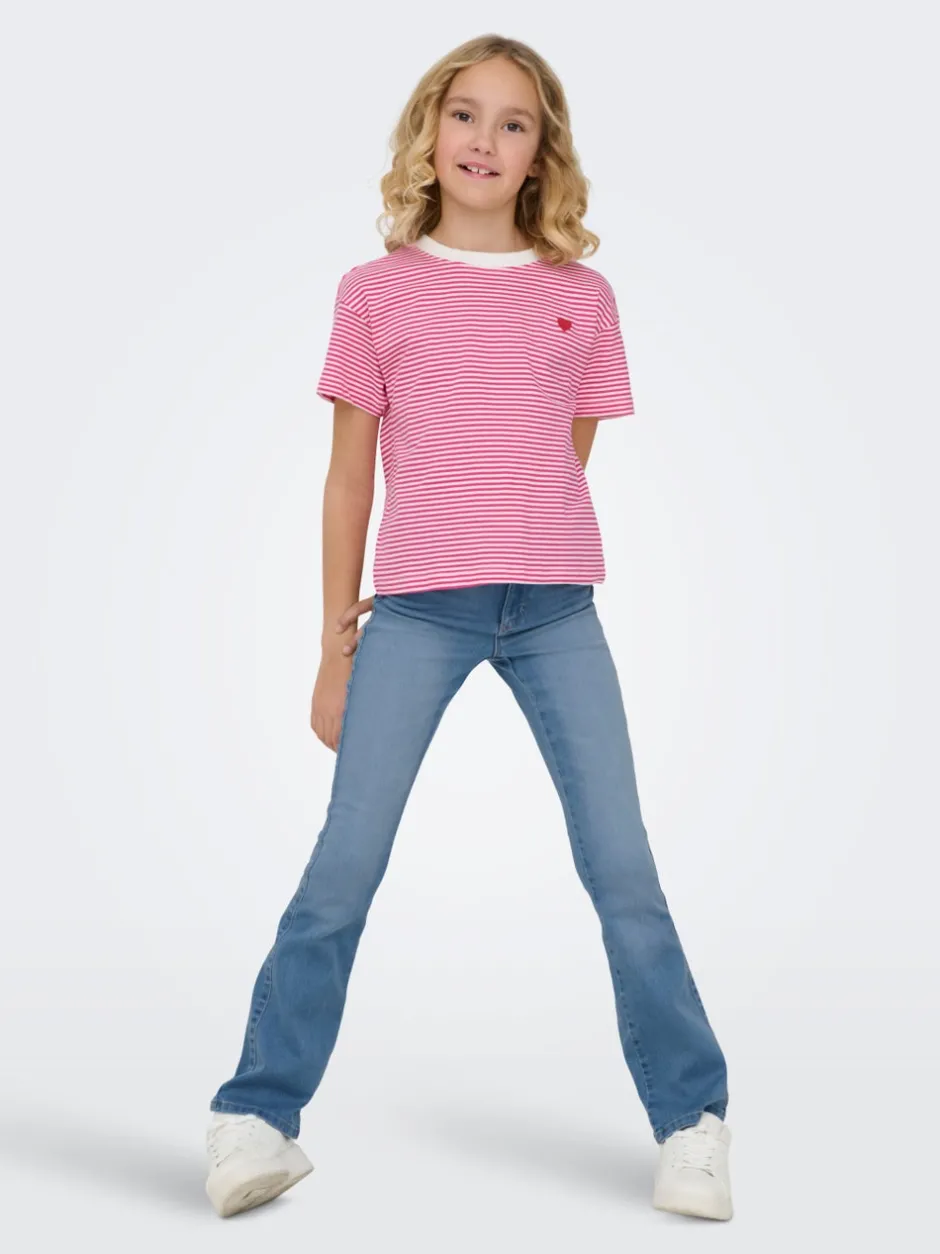 Clearance KOGROYAL Normal talje Flared fit Jeans Børn Tøj·Jeans