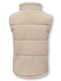 KOGSANDRA Teddy-vest Børn Tøj·Jakker Og Frakker