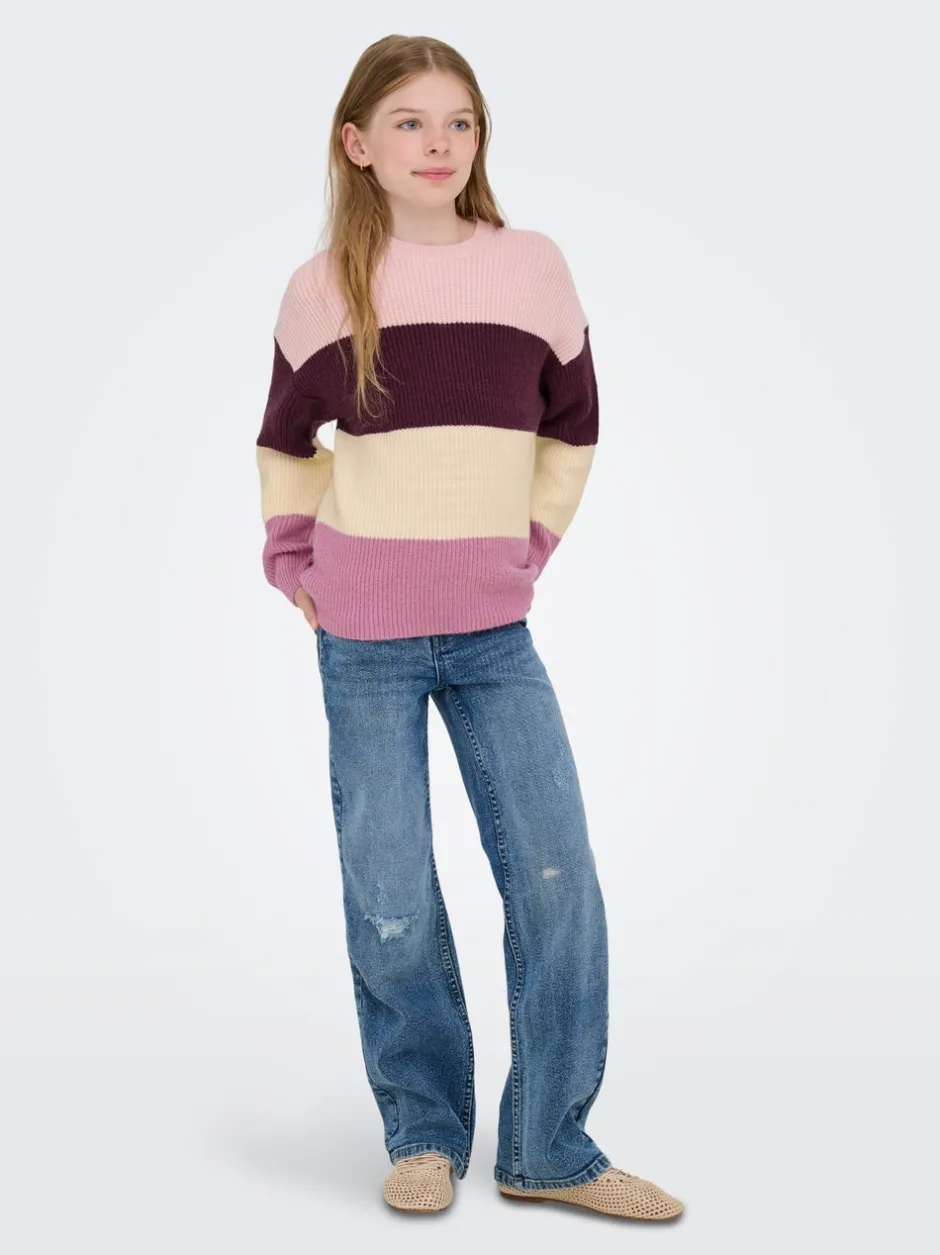 Outlet KOGSANDY Striktrøje Børn Tøj·Strik & Cardigans