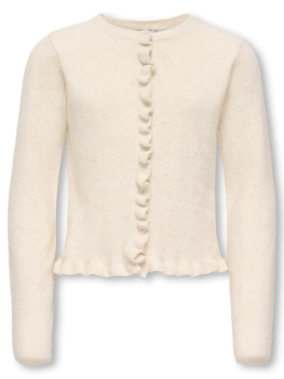 Hot KOGSHELDA Cardigan Børn Tøj·Strik & Cardigans