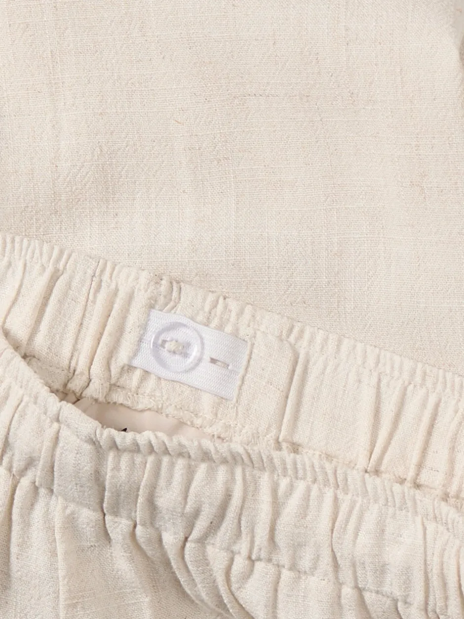 Best KOGSIESTA Straight fit Hør Bukser Børn Tøj·Bukser