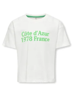 New KOGSINNA T-shirt Børn Tøj·Toppe