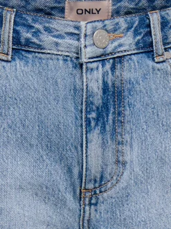New KOGSONNY Høj talje Regular fit Denim-shorts Børn Tøj·Shorts