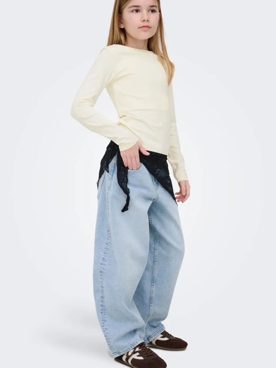 Clearance KOGTAMY Barrel fit Jeans Børn Tøj·Jeans