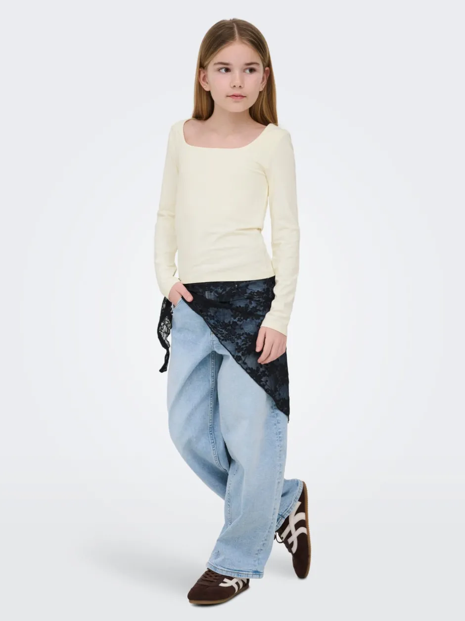Clearance KOGTAMY Barrel fit Jeans Børn Tøj·Jeans