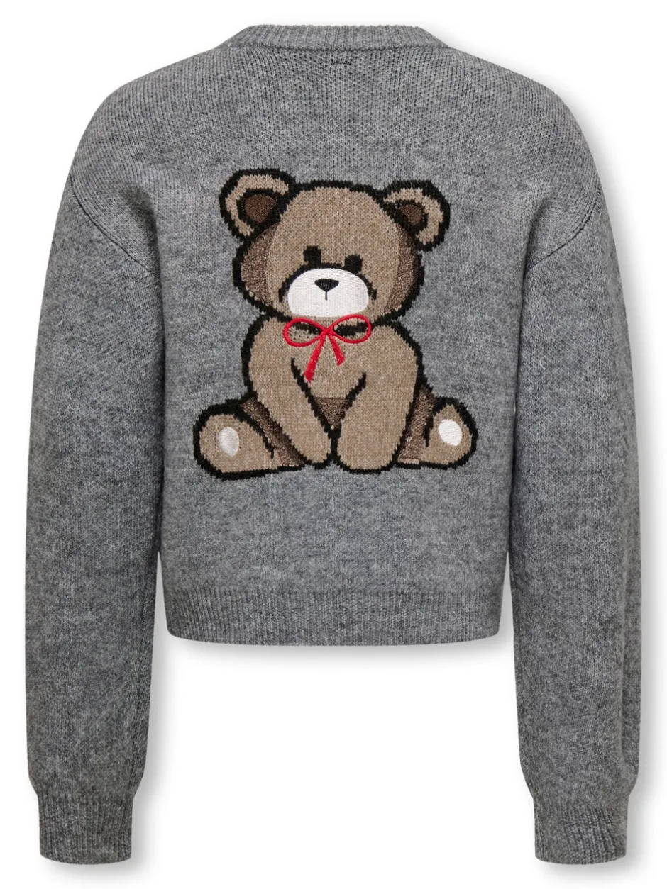 Sale KOGTEDDY Striktrøje Børn Tøj·Strik & Cardigans