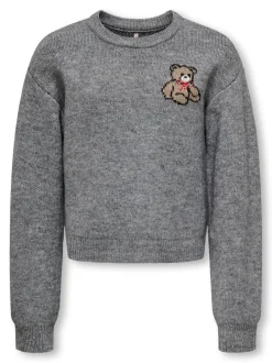 Sale KOGTEDDY Striktrøje Børn Tøj·Strik & Cardigans