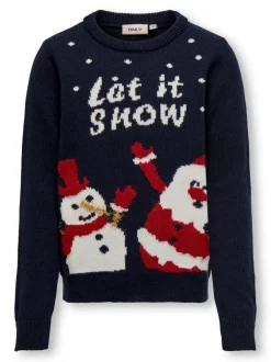 New KOGXMAS Striktrøje Børn Tøj·Strik & Cardigans
