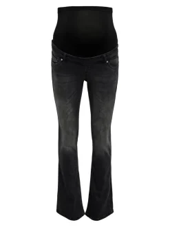 Sale OLMBLUSH Mellemhøj talje Flared fit Jeans Dame Jeans