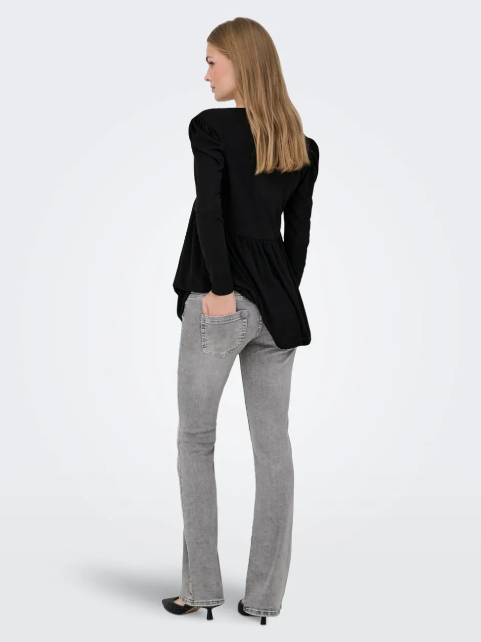 New OLMBLUSH Mellemhøj talje Flared fit Jeans Dame Jeans