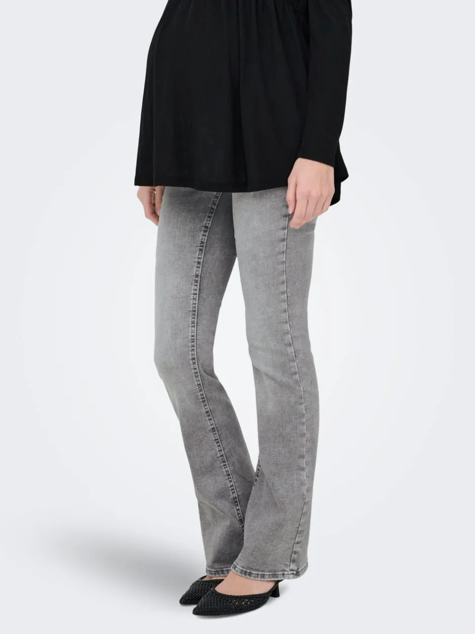 New OLMBLUSH Mellemhøj talje Flared fit Jeans Dame Jeans