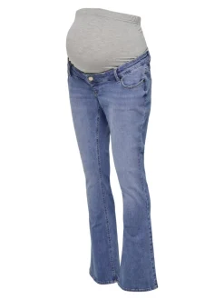 Sale OLMBLUSH Mellemhøj talje Flared fit Jeans Dame Jeans