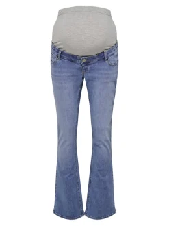 Sale OLMBLUSH Mellemhøj talje Flared fit Jeans Dame Jeans