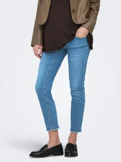 New OLMBLUSH Mellemhøj talje Skinny fit Ankellængde Jeans Dame Jeans