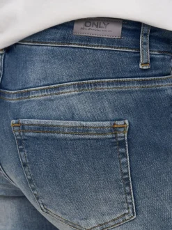 Outlet OLMBLUSH Mellemhøj talje Skinny fit Ankellængde Jeans Dame Jeans