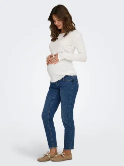 Online OLMBLUSH Mellemhøj talje Skinny fit Ankellængde Jeans Dame Jeans