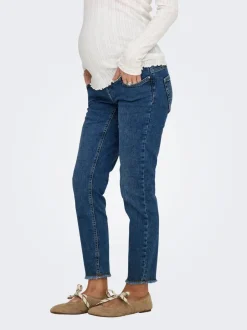 Online OLMBLUSH Mellemhøj talje Skinny fit Ankellængde Jeans Dame Jeans