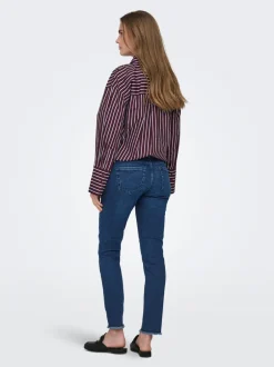Discount OLMBLUSH Skinny fit Ankellængde Jeans Dame Jeans