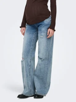 Outlet OLMBLUSH Wide leg fit Jeans Dame Jeans