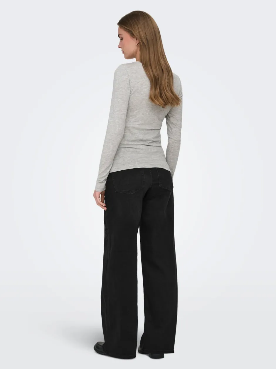 OLMBLUSH Wide leg fit Jeans Dame Jeans