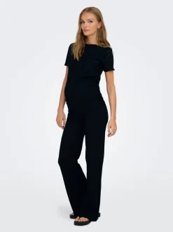 Clearance OLMCALIA Wide leg fit Bukser Dame Bukser