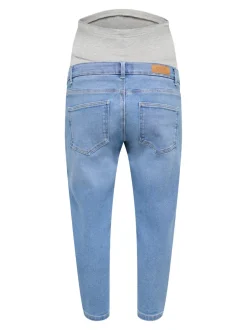 Hot OLMCATWALK Høj talje Mom fit Ankellængde Jeans Dame Jeans
