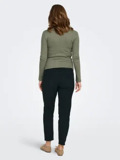 Sale OLMCATWALK Høj talje Slim tapered fit Ankellængde Jeans Dame Jeans
