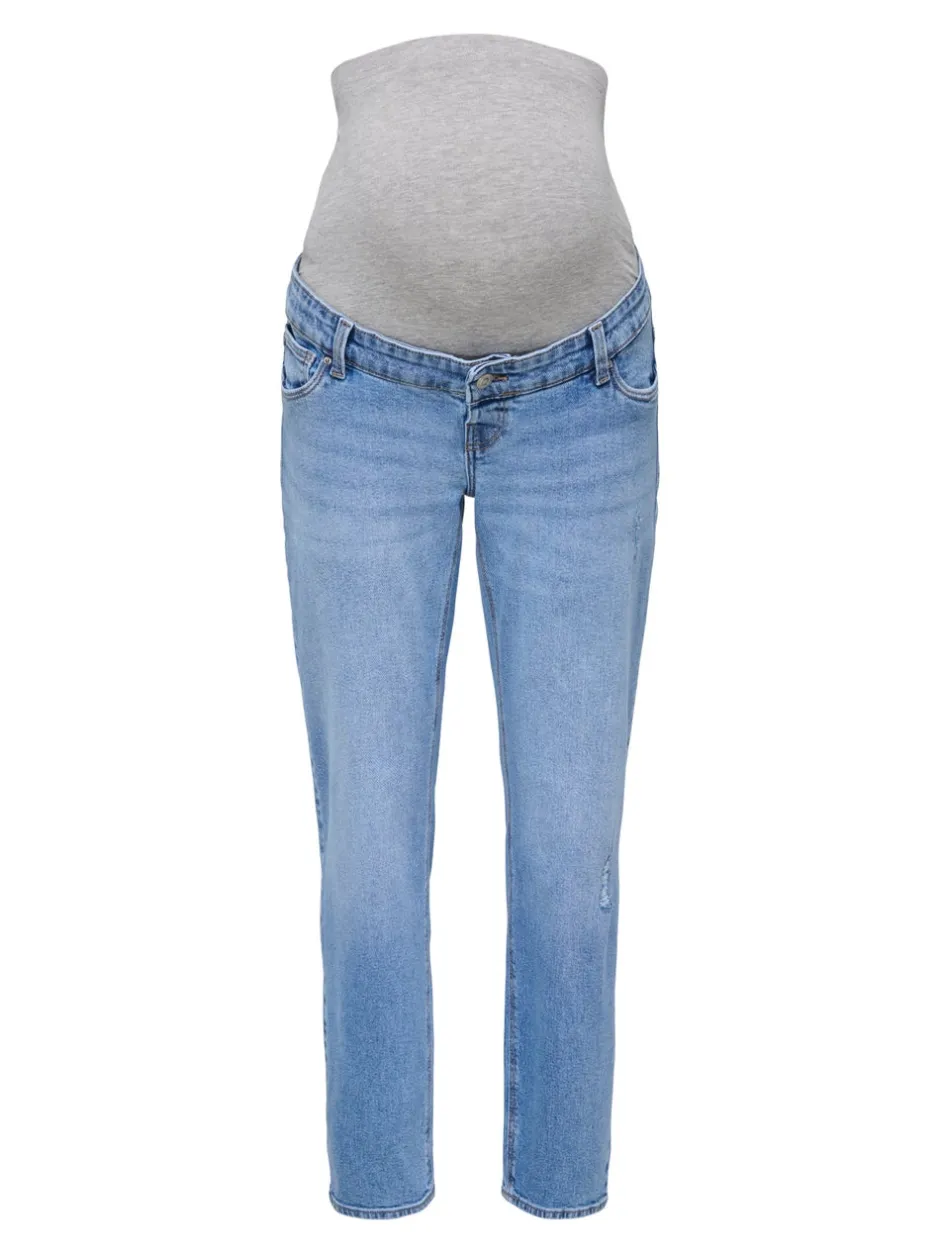 Sale OLMEMILY Straight fit Ankellængde Jeans Dame Jeans