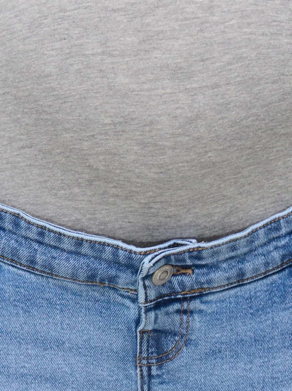 Sale OLMEMILY Straight fit Ankellængde Jeans Dame Jeans