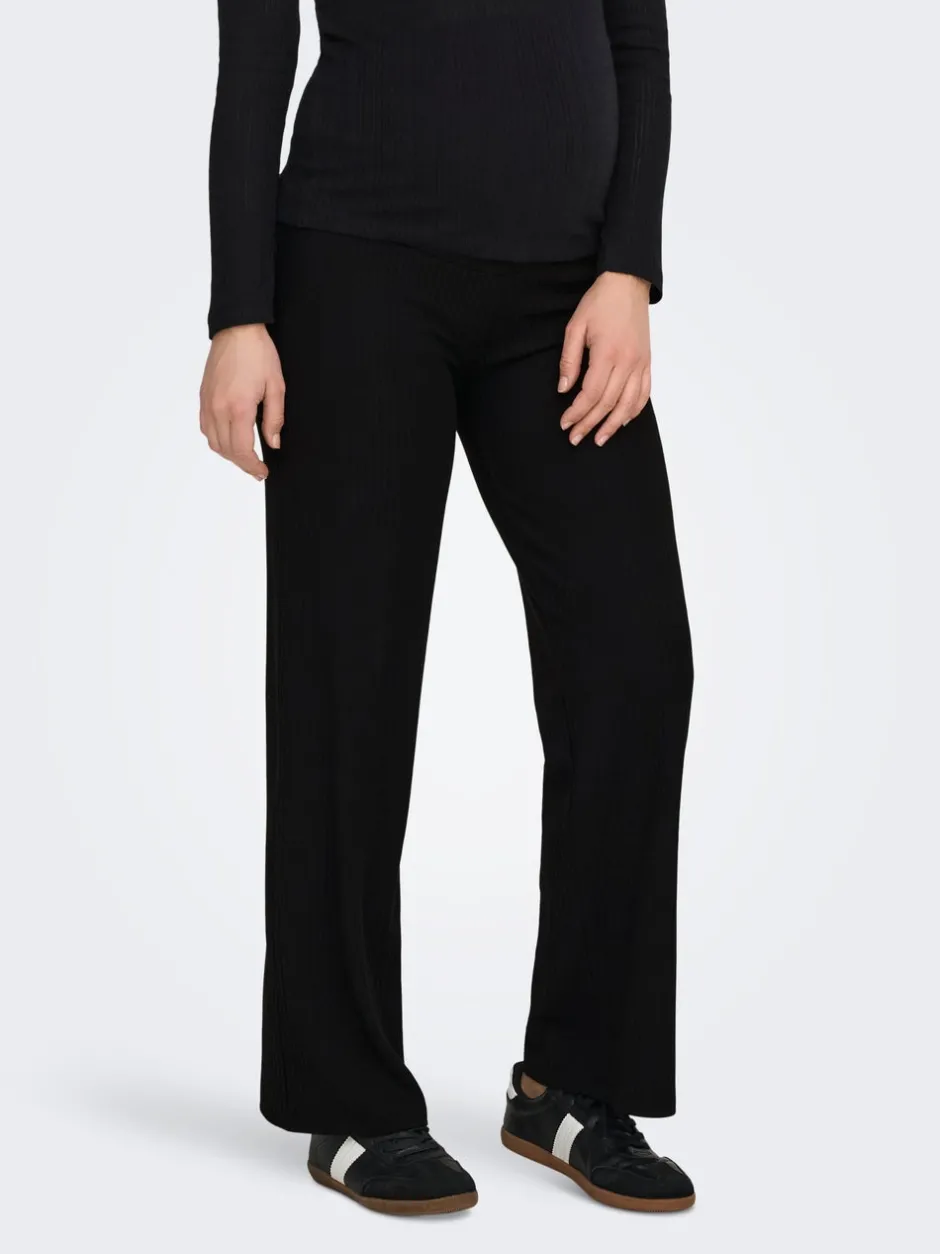Online OLMEMMA Regular fit Bukser i wide fit Dame Bukser