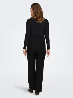Online OLMEMMA Regular fit Bukser i wide fit Dame Bukser