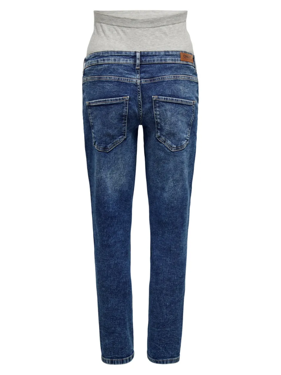Sale OLMENEDA Høj talje Straight fit Ankellængde Jeans Dame Jeans