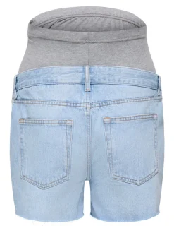 Clearance OLMGABI Mellemhøj talje Regular fit Denim-shorts Dame Shorts|Denimshorts
