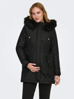 New OLMIRIS Lang parka Dame Jakker Og Frakker